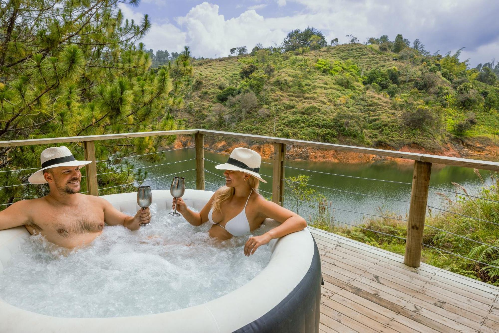 Cabanas Refugio Himalaya กัวตาเป ภายนอก รูปภาพ